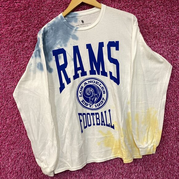 NFL Franchise NFC West Los Angeles Rams Tie-Dye Long Sleeve Medium - Picture 3 of 4